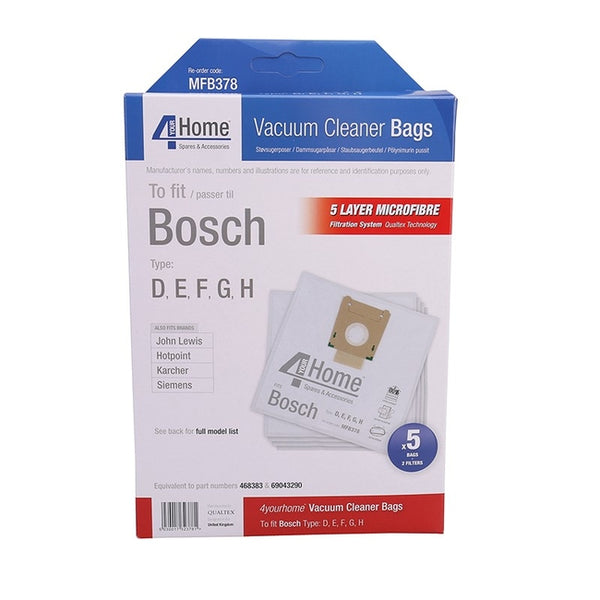 Bosch Replacement Vacuum Cleaner Bags