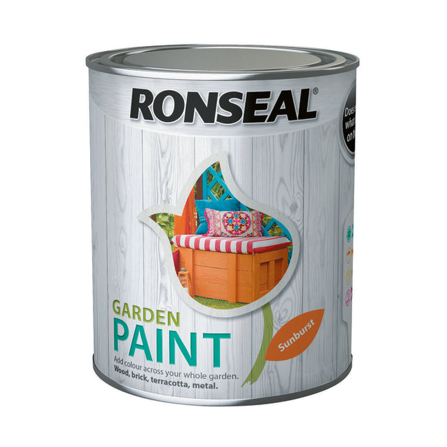 Ronseal Garden Paint 750ml Sunburst