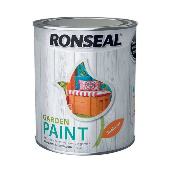 Ronseal Garden Paint 750ml Sunburst