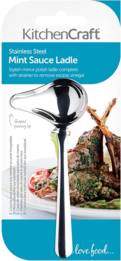 Kitchen Craft Stainless Steel Mint Sauce Ladle