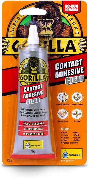 Gorilla Glue Gorilla Contact Adhesive Clear 75g