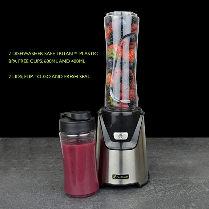Health Kick 400W Personal Sports Blender – Black/Silver