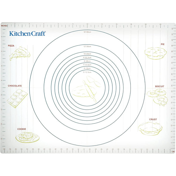KitchenCraft Non-Stick 43cm x 61cm Pastry Mat