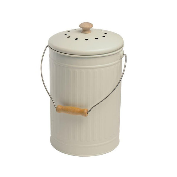 Eddingtons 7 Litre Compost Bin Pail Chalk
