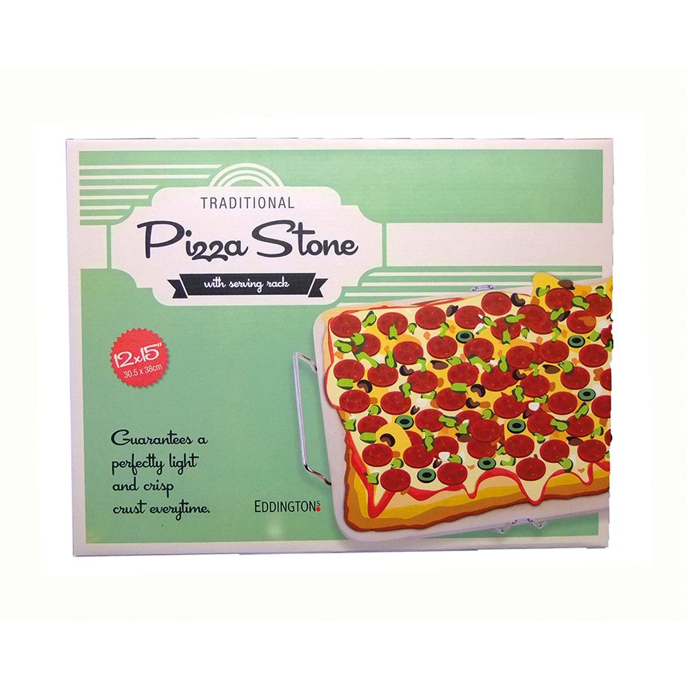 RECTANGULAR PIZZA STONE (12x15")