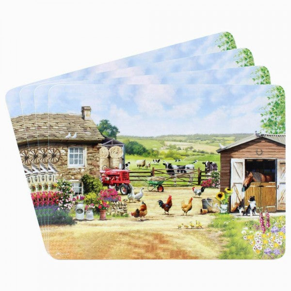 Set of 4 Farmhouse Placemats