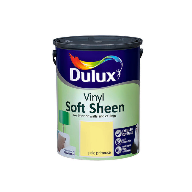 Dulux Vinyl Soft Sheen Pale Primrose 5L