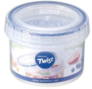 Lock & Lock 150ml Twist Lock Round Container