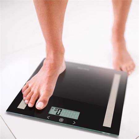 Salter Compact Glass Analyser Bathroom Scale