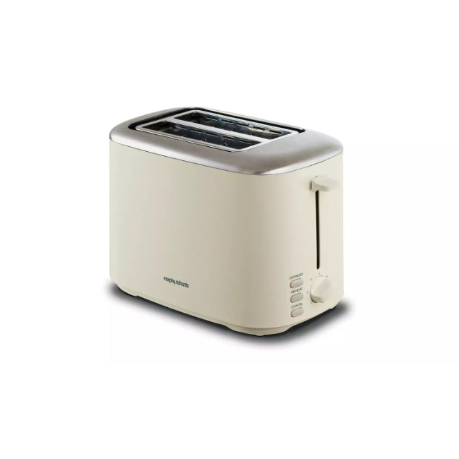 MORPHY RICHARDS EQUIP 2 SLICE TOASTER CREAM