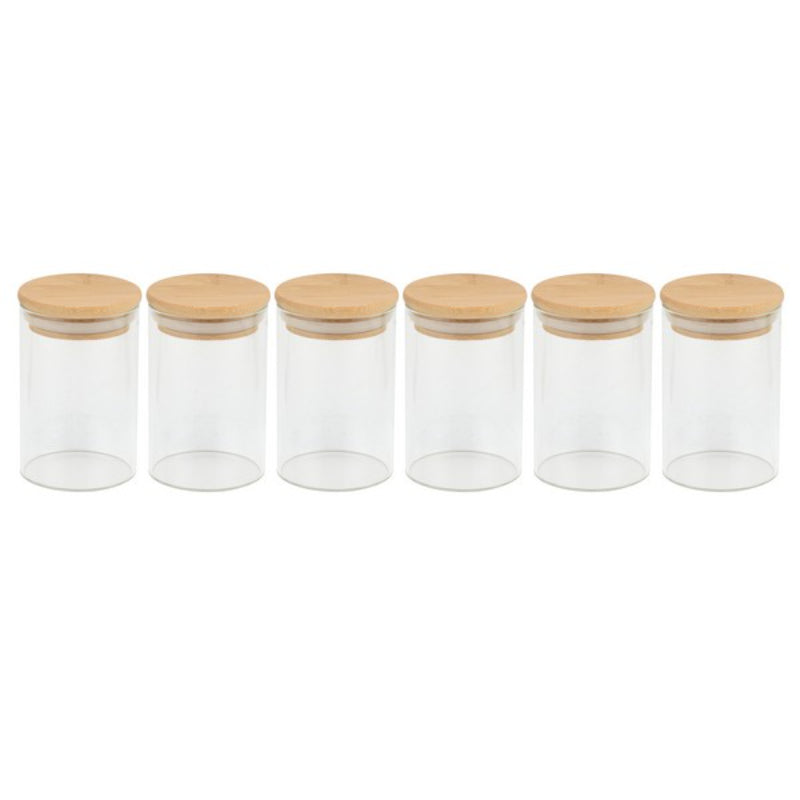 Apollo Borosilicate Kitchen Clear Storage Spice Jar