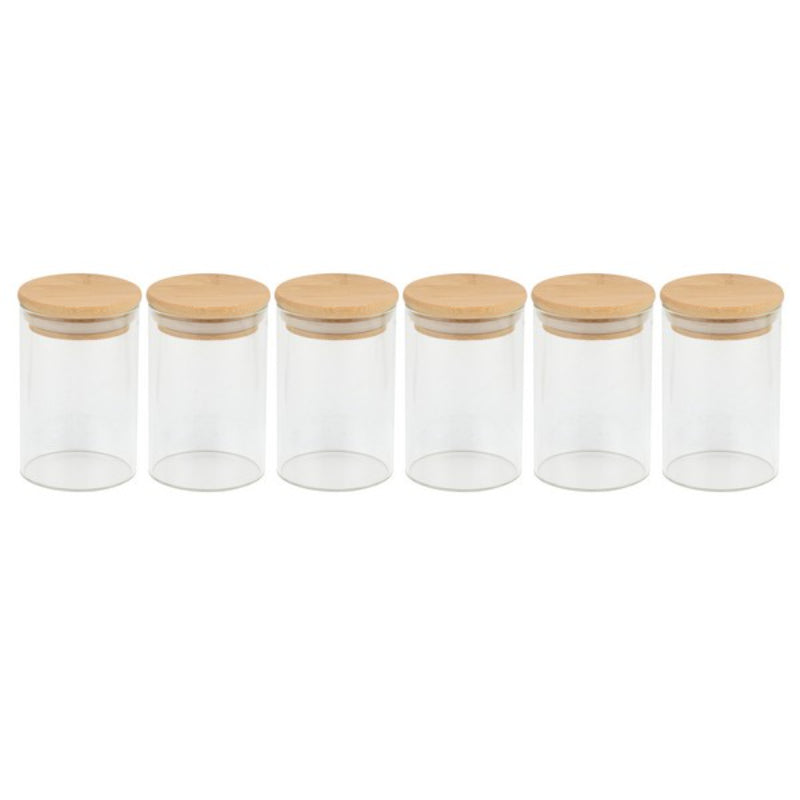 Apollo Borosilicate Kitchen Clear Storage Spice Jar