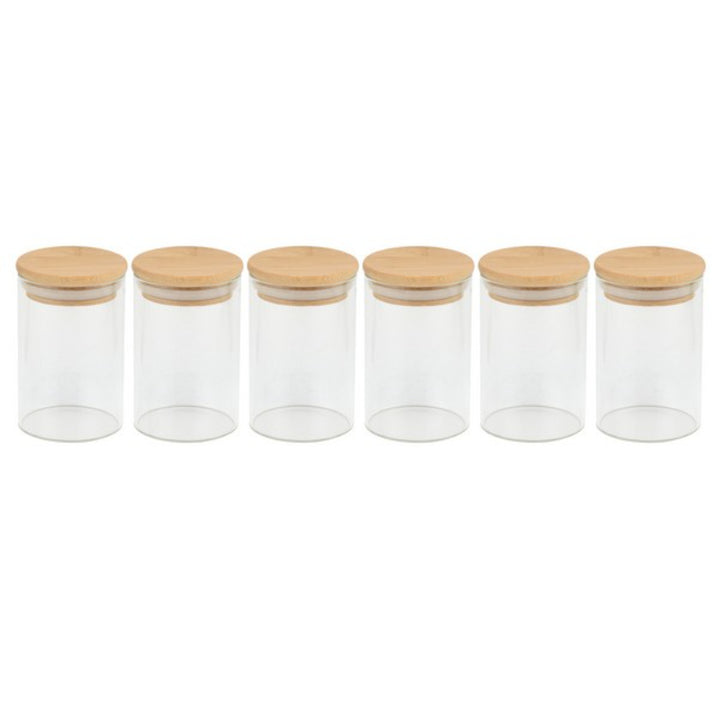 Apollo Borosilicate Kitchen Clear Storage Spice Jar