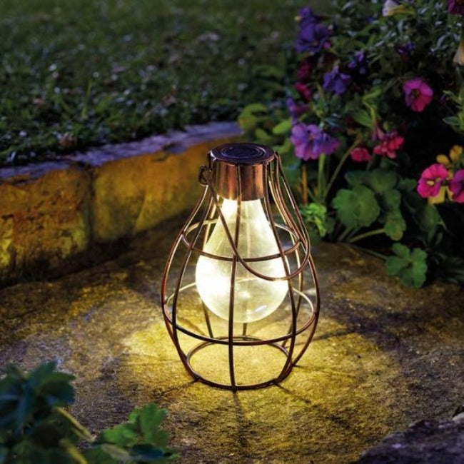 Eureka! Firefly Solar Garden Lantern - Bronze