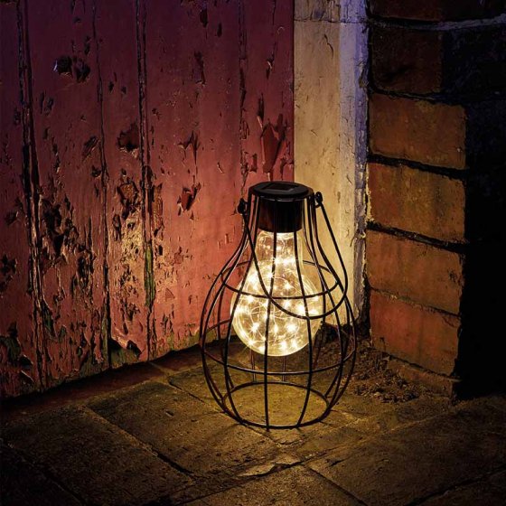 Eureka! Firefly Solar Garden Lantern - Large Bronze