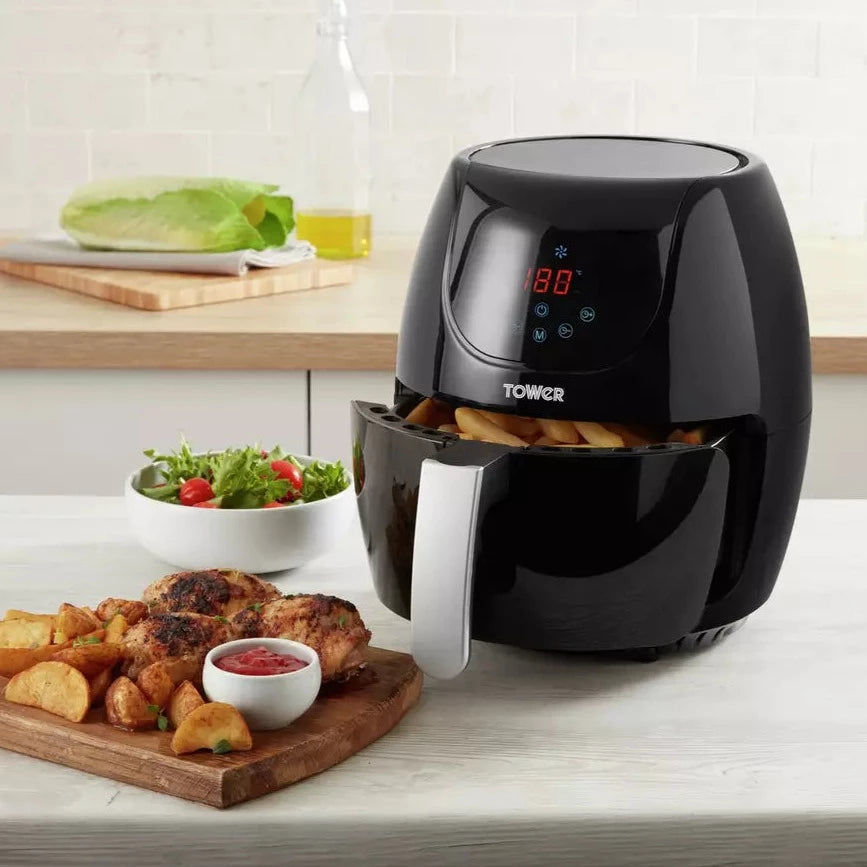 Tower 4L Digital Air Fryer - Black