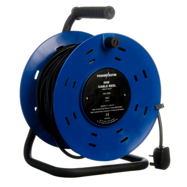 Powermaster Electrical 50 Metre 220V Cable Reel