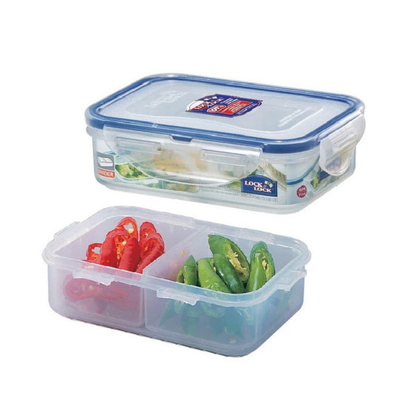 Lock & Lock 360ml Rectangular Food Container with Divider
