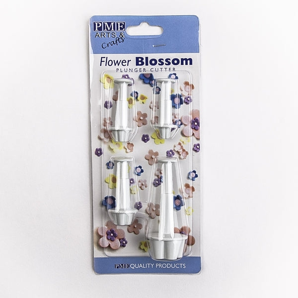 PME Flower Blossom Plunger Cutter set of 4