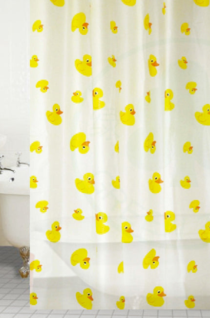 PEVA Duck Shower Curtain