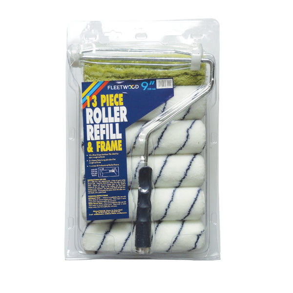 Fleetwood 13 Piece Roller Refill & Frame