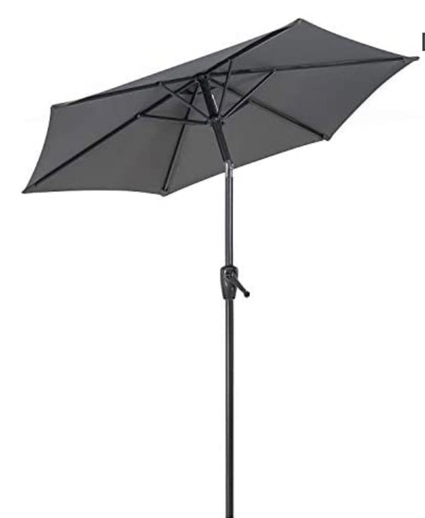 2.7 metre tilt parasol with crank