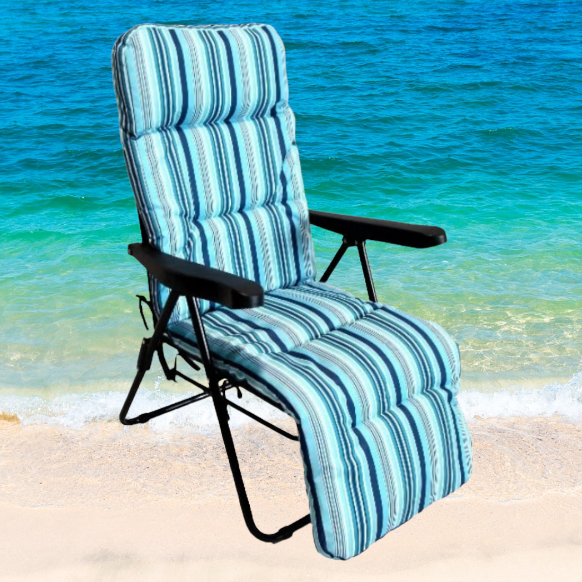 Multi Position Relaxer Sunchair with Cushion