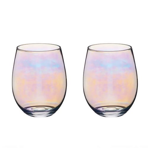 BarCraft Tumblers Set of 2 600ml Glass