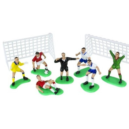 PME Football/Soccer Cake Topper Set of 9