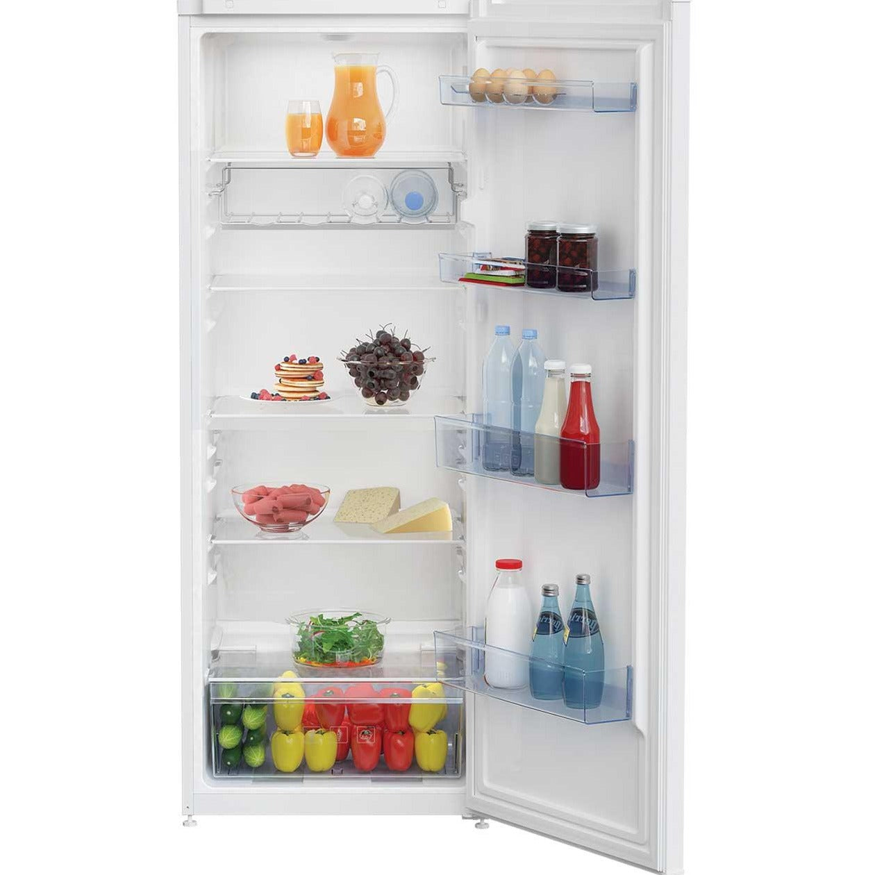 Beko Freestanding Tall Larder Fridge LSG3545W - White
