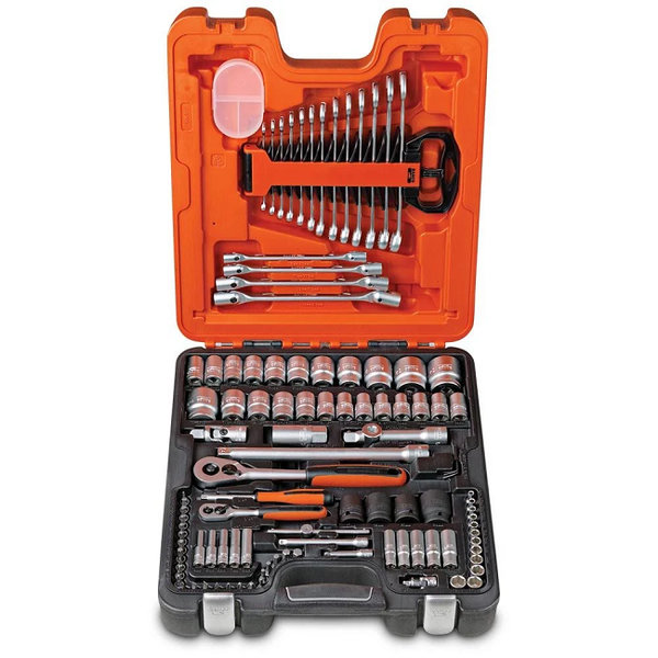 Bahco 106 Piece 1/2 & 1/4In Socket & Spanner Set