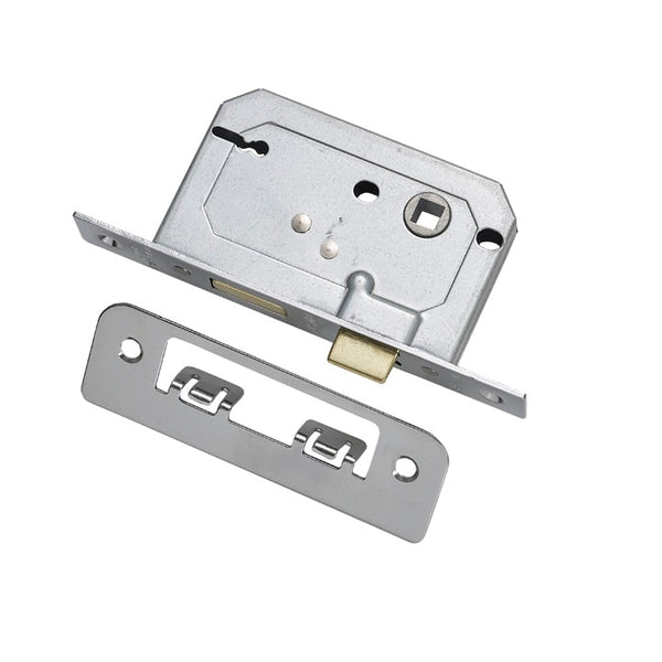 Basta 76mm (3") Door Lock Chrome