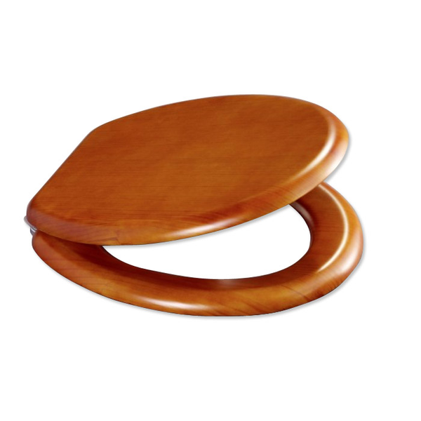 Bemis Antique Pine Toilet Seat