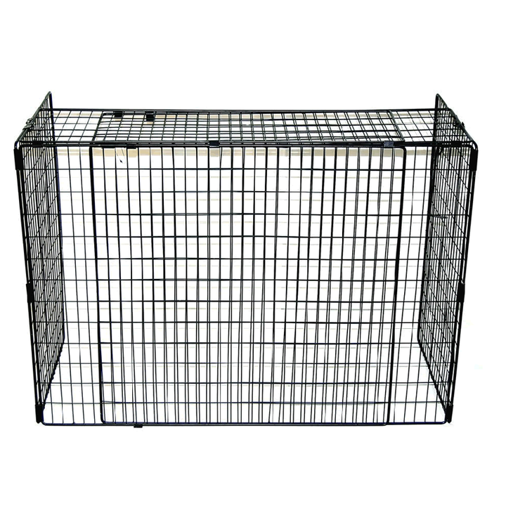 Black Safety Extending Fire Screen Nursery Guard