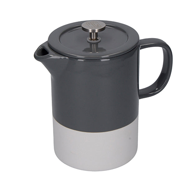 La Cafetière Barcelona Cool Grey 6 Cup Ceramic Cafetiere