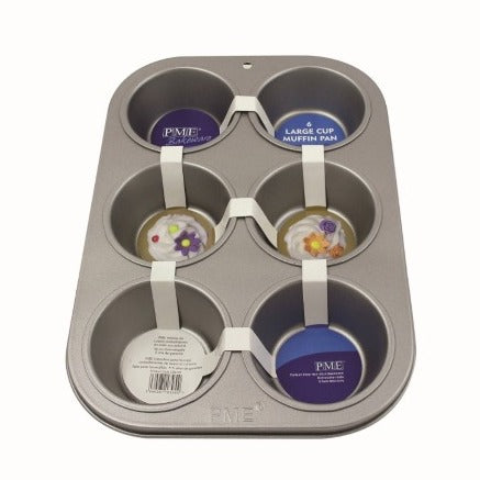 PME Non Stick 6 Cup Muffin Pan