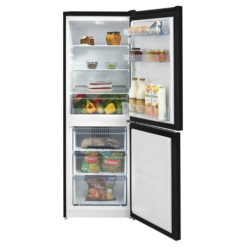 Beko CFG3552B Freestanding Frost Free Combi Fridge Freezer Black