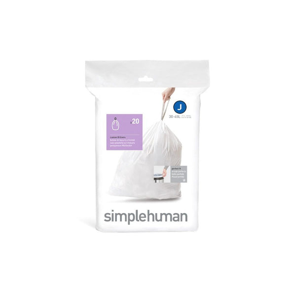 Simplehuman Custom Fit Bin Liners Code (J)