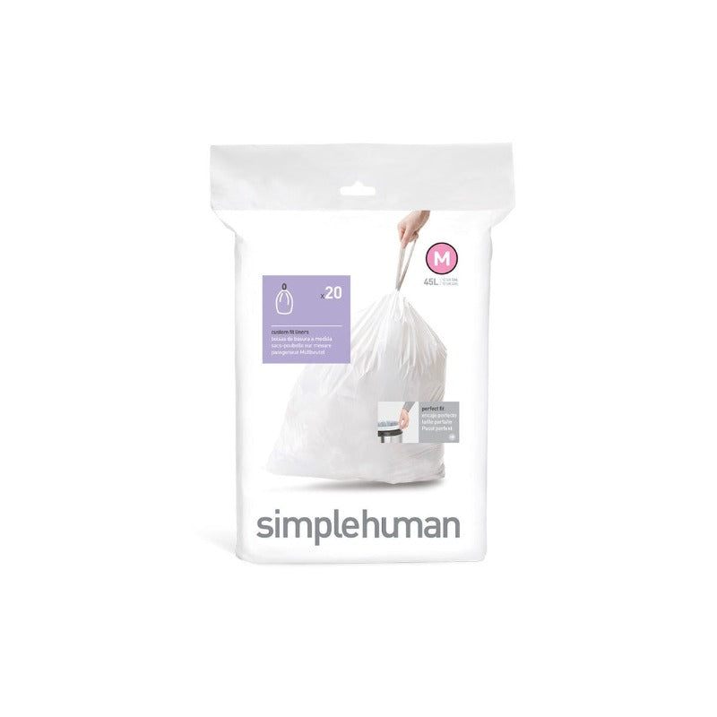Simplehuman Custom Fit Bin Liners Code (M)