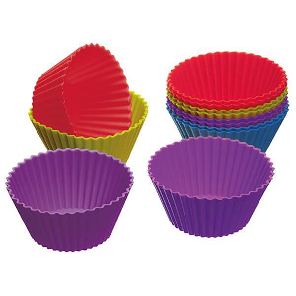 Colourworks Pack of 12 Silicone Cupcake Cases