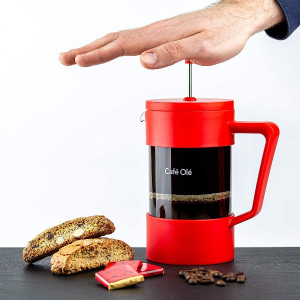 Café Ole Colours Cafetiere French Press Coffee Plunger