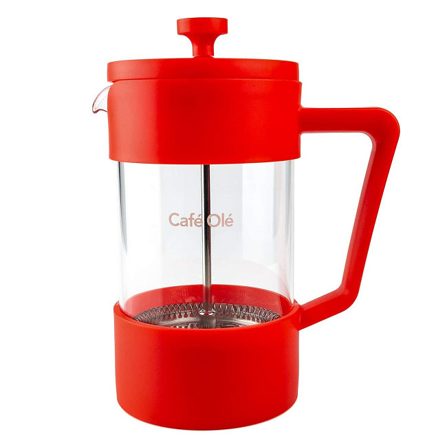 Café Ole Colours Cafetiere French Press Coffee Plunger