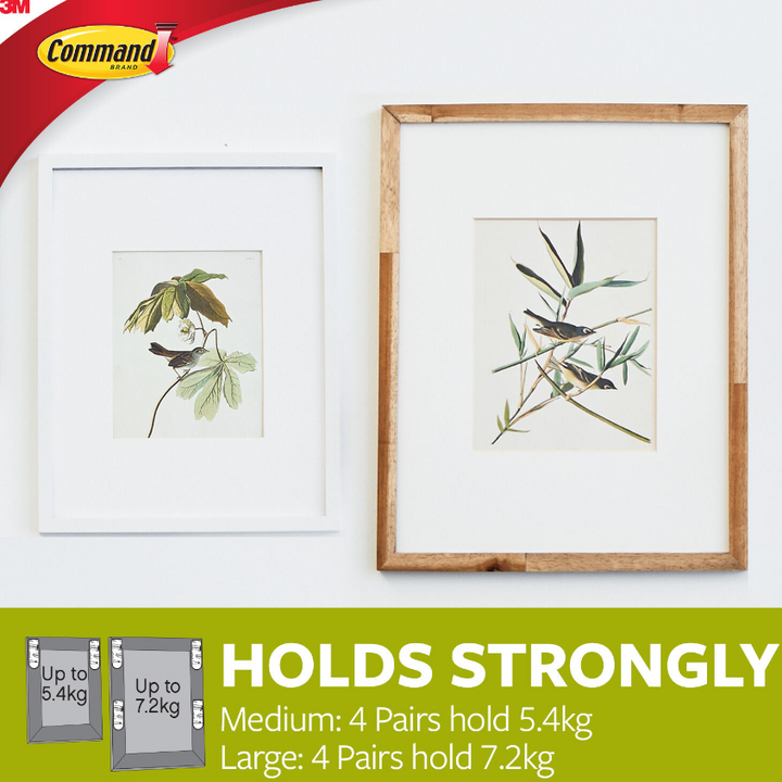 Command™ Medium and Large Picture Hanging Strips Value Pack