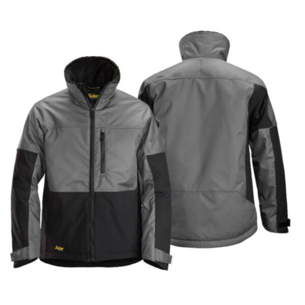 Snickers Winter Jacket With FREE Fleece - Grey/Black