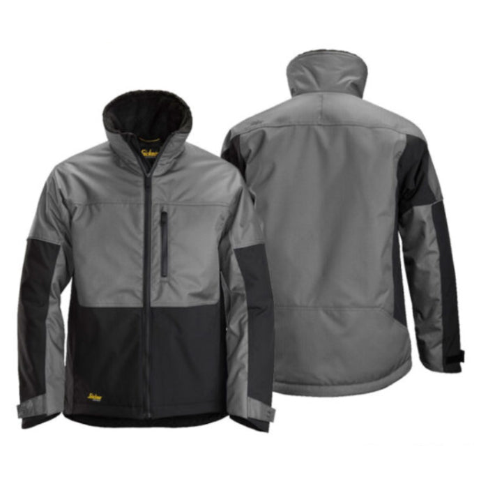 Snickers Winter Jacket With FREE Fleece - Grey/Black