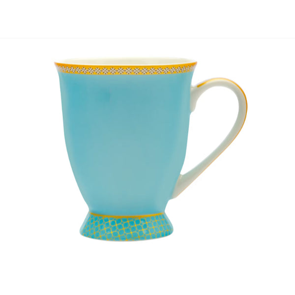 Maxwell & Williams Teas & C's Kasbah Turquoise 300ml Footed Mug