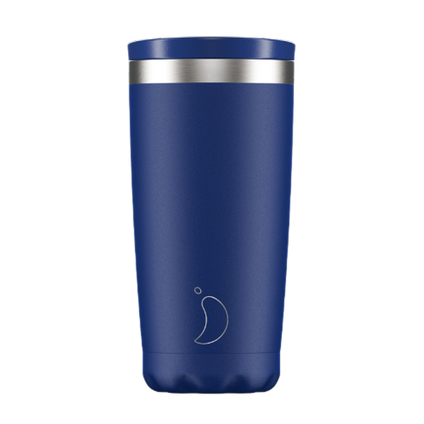 Chilly's Bottles 500 ml Matte Blue Coffee Cup
