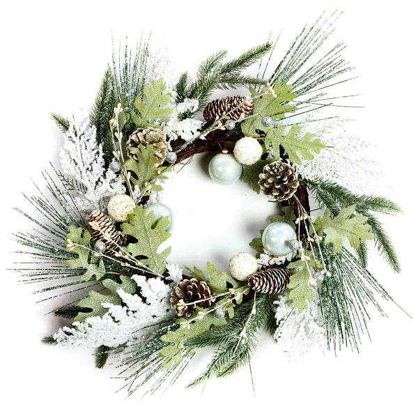 Winter Forest Christmas Wreath 50cm