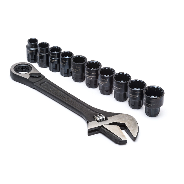 Crescent 11 Piece Pass Through Adjustable Wrench Set