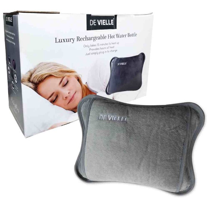 De Vielle Rechargeable Electric Hot Water Bottle 